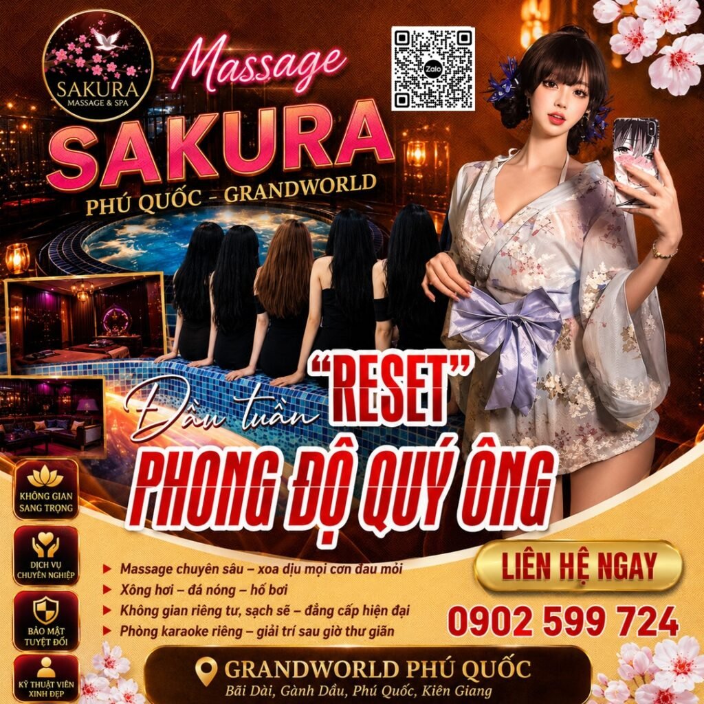 Massage Sakura Phú Quốc GrandWorld